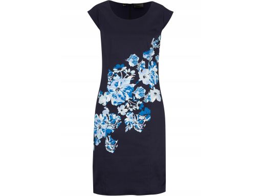 AD7379 Sukienka ołówkowa w kwiaty 38.