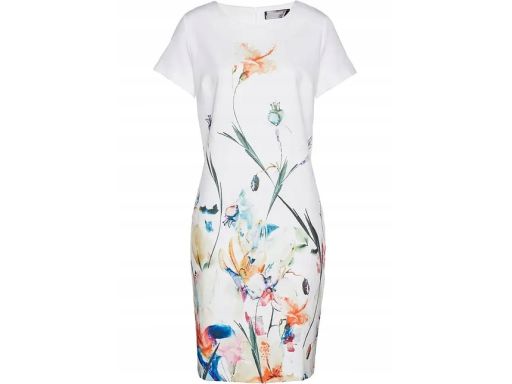 B.P.C sukienka z nadrukiem prosta r.38