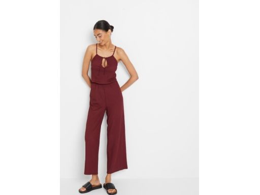 B.P.C kombinezon bordowy dżersejowy strukturalny r.40/42