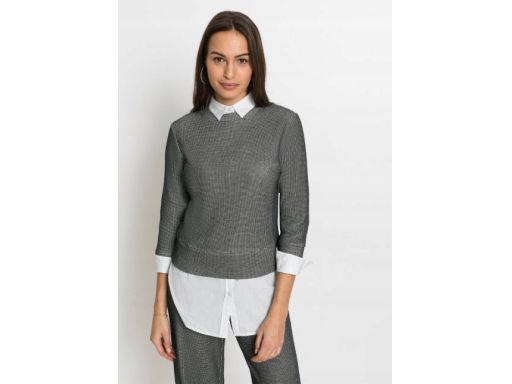 B.P.C bluzka dzianinowa strukturalna 44/46.