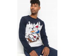 B.P.C sweter męski świąteczny z bałwanem ^68/70, 4XL