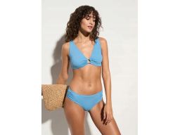B.P.C bikini z aplikacją niebieskie r.42