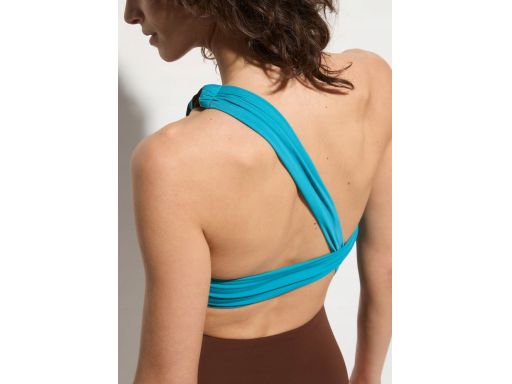 B.P.C kostium kąpielowy monokini brązowo-turkusowy ^46