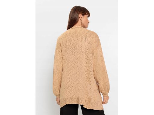 B.P.C. Letni sweter bez zapiecia beżowy ^36/38
