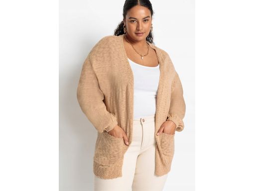 B.P.C. Letni sweter bez zapiecia beżowy ^36/38