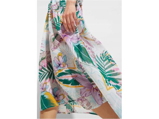 B.P.C sukienka z nadrukiem długa plażowa 44/46.