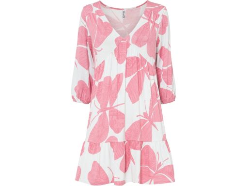 B.P.C sukienka we wzory z wiskozy 44/46.