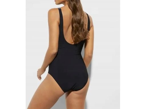 B.P.C kostium kąpielowy czarny ze wzorem r.44