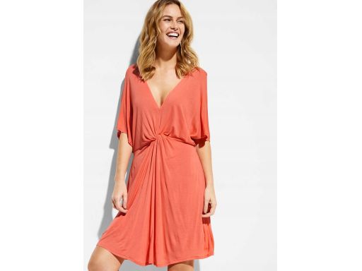 B.P.C sukienka plażowa koralowa 44/46.