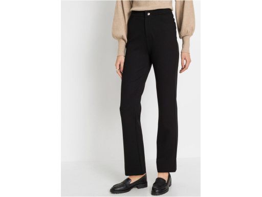 B.P.C nowoczesne spodnie czarne ^32/34