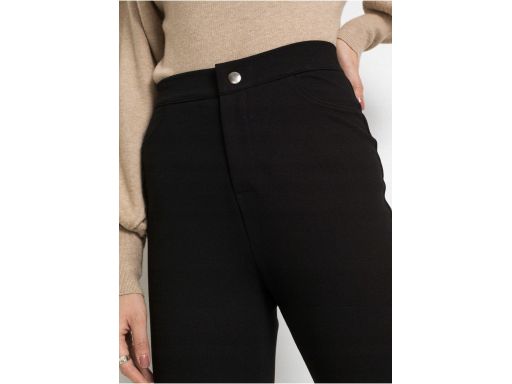 B.P.C nowoczesne spodnie czarne ^32/34