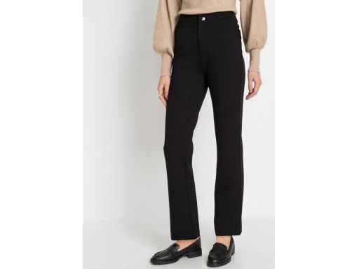 B.P.C nowoczesne spodnie czarne ^32/34