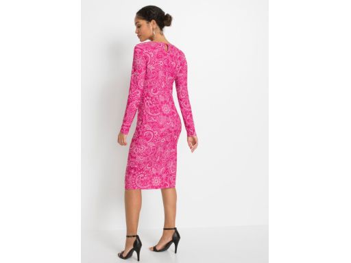 AD5819 sukienka midi wzorzysta r.40/42