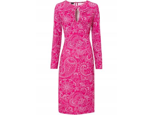 AD5819 sukienka midi wzorzysta r.40/42
