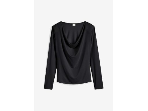 B.P.C bluzka z lejącym dekoltem czarna ^40/42