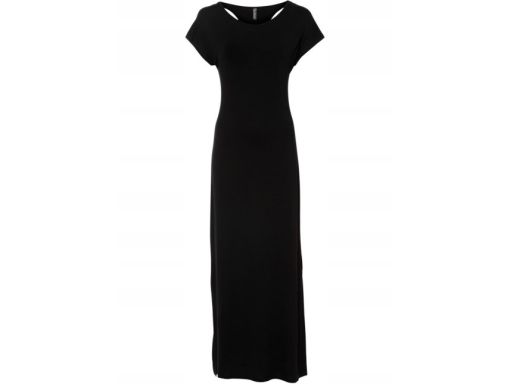 B.P.C długa sukienka czarna z dżerseju 36/38.