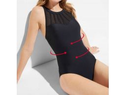 B.P.C kostium kÄ…pielowy modelujÄ…cy czarny 44.