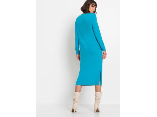 B.P.C sukienka midi turkusowa 40.