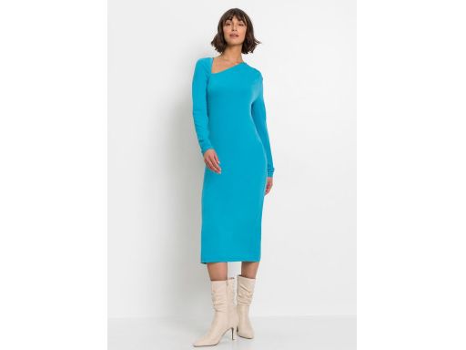 B.P.C sukienka midi turkusowa 40.