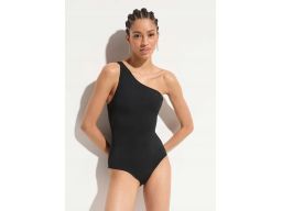 B.P.C modelujÄ…cy kostium kÄ…pielowy czarny na jedno ramiÄ™ r.48