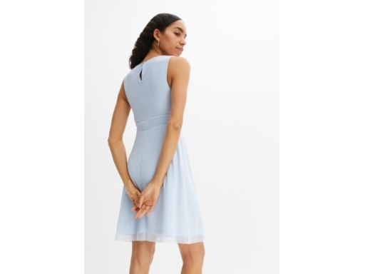 B.P.C sukienka z siateczki błękitna r.52/54