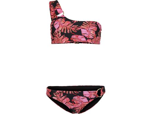 B.P.C bikini bandeau czarne we wzory 44.