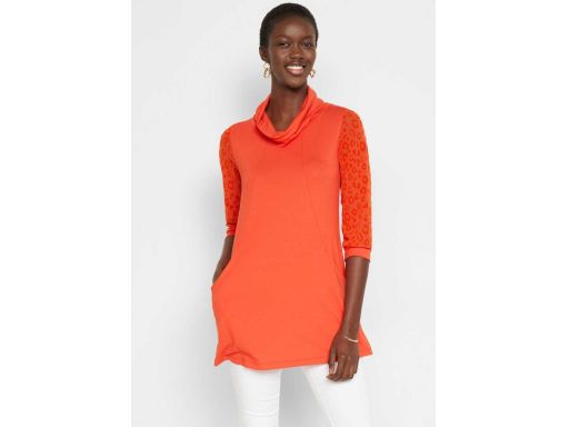 B.P.C bluzka pomarańczowa luźna dłuższa ^40/42