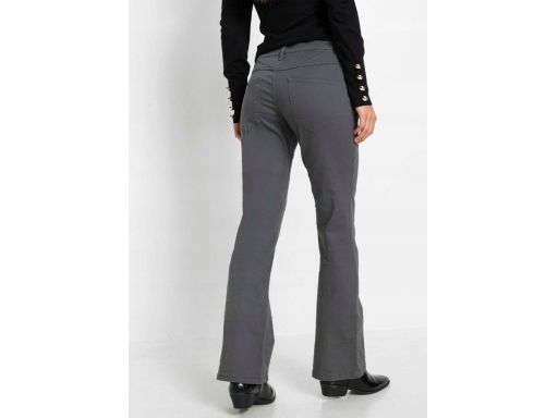 B.P.C modne spodnie dzwony szare ^36