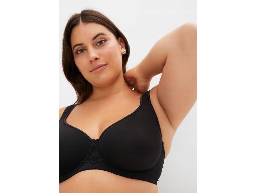 B.P.C biustonosz na fiszbinach czarny usztywniany ^80B