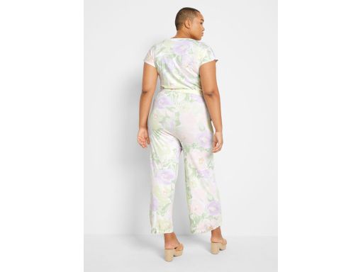 B.P.C kombinezon z dżerseju w kwiaty ^44/46