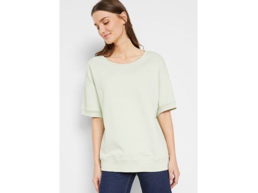 B.P.C miętowa bluza z krótkim rękawem 36/38.