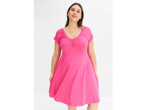 B.P.C letnia sukienka shirtowa pink lady ^48/50