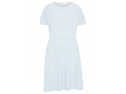 Sukienka w kratę shirtowa r.44/46