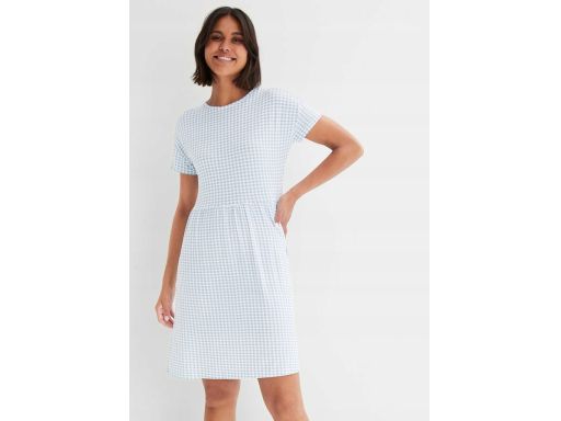 Sukienka w kratę shirtowa r.44/46