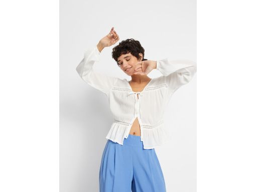 B.P.C bluzka biała boho 46.