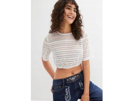 B.P.C damska bluzka krótka ludowa ^44/46