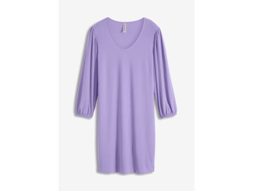 B.P.C liliowa sukienka dżersejowa prosta ^48/50