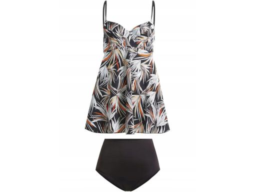 B.P.C tankini wielokolorowe we wzory na fiszbinach ^40 (80D)