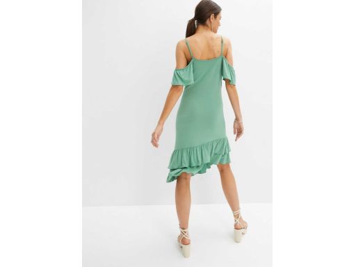 B.P.C sukienka asymetryczna z wiskozy 36/38.