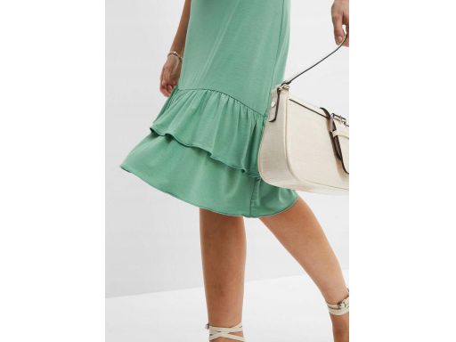 B.P.C sukienka asymetryczna z wiskozy 36/38.