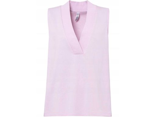 B.P.C kamizelka-bluza bawełniana różowa 44/46.