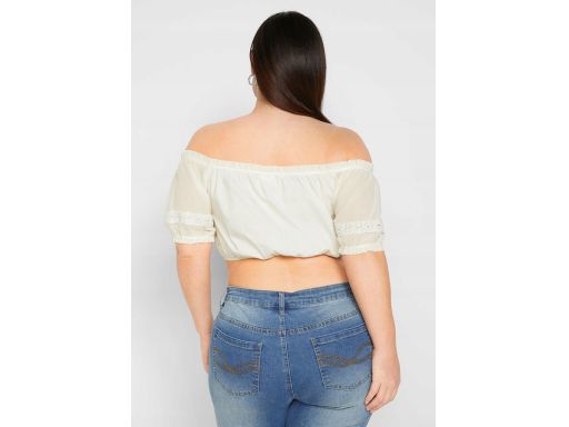 B.P.C damska bluzka krótka ludowa r.52