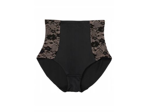 B.P.C. majtki modelujące czarne z koronką 42