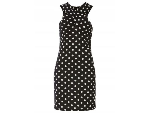 B.P.C ołówkowa sukienka w grochy ^44/46