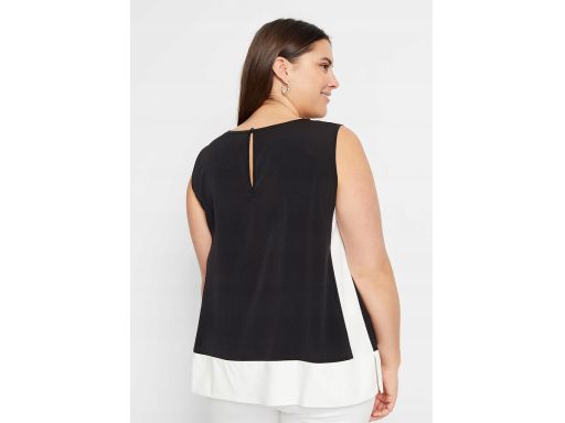 B.P.C bluzka bez rękawów czarno-biała ^42