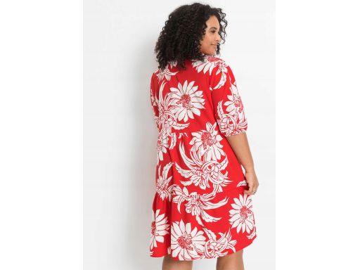 B.P.C sukienka czerwona w kwiatki 40.