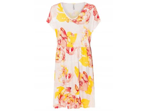 B.P.C Sukienka shirtowa w kwiaty ^36/38