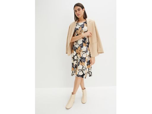 B.P.C sukienka z dżerseju w kwiaty ^36/38