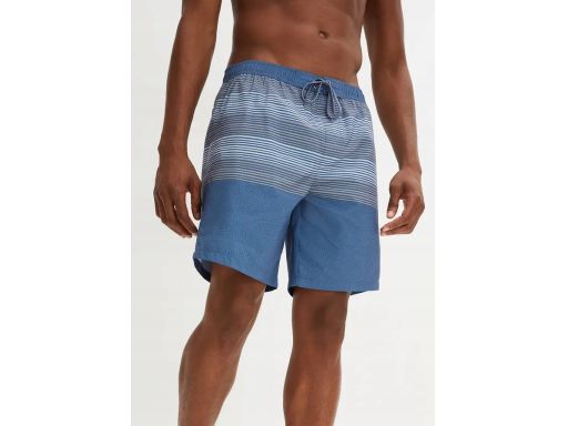 B.P.C męskie szorty kąpielowe niebiesko-szare r.60/62, XXL