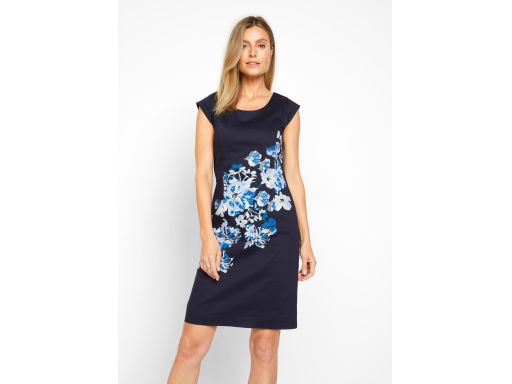 B.P.C Sukienka ołówkowa w kwiaty ^38